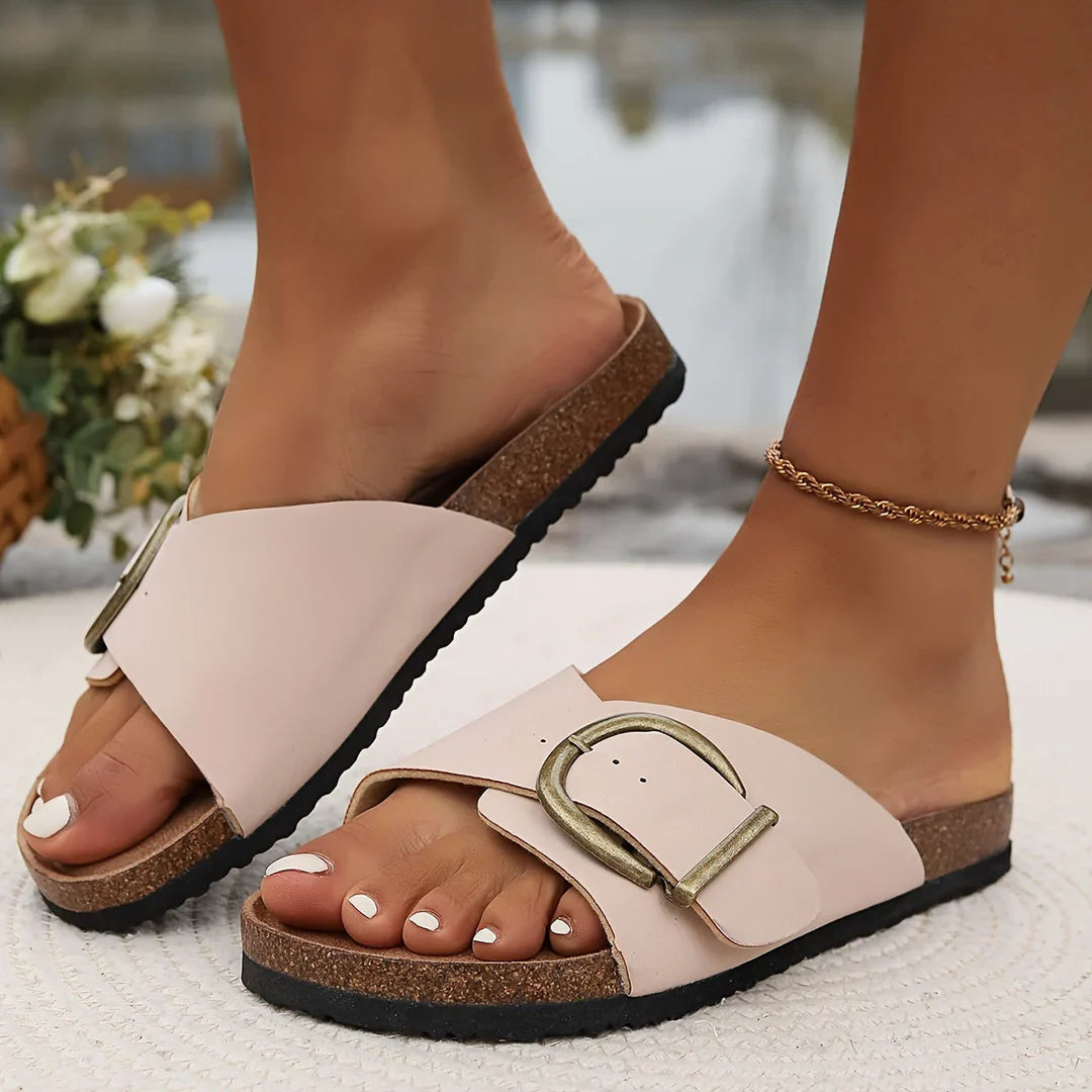 Damen Bequeme Sandalen mit verstellbaren Riemen - perfekter Halt und Stil für den Sommer