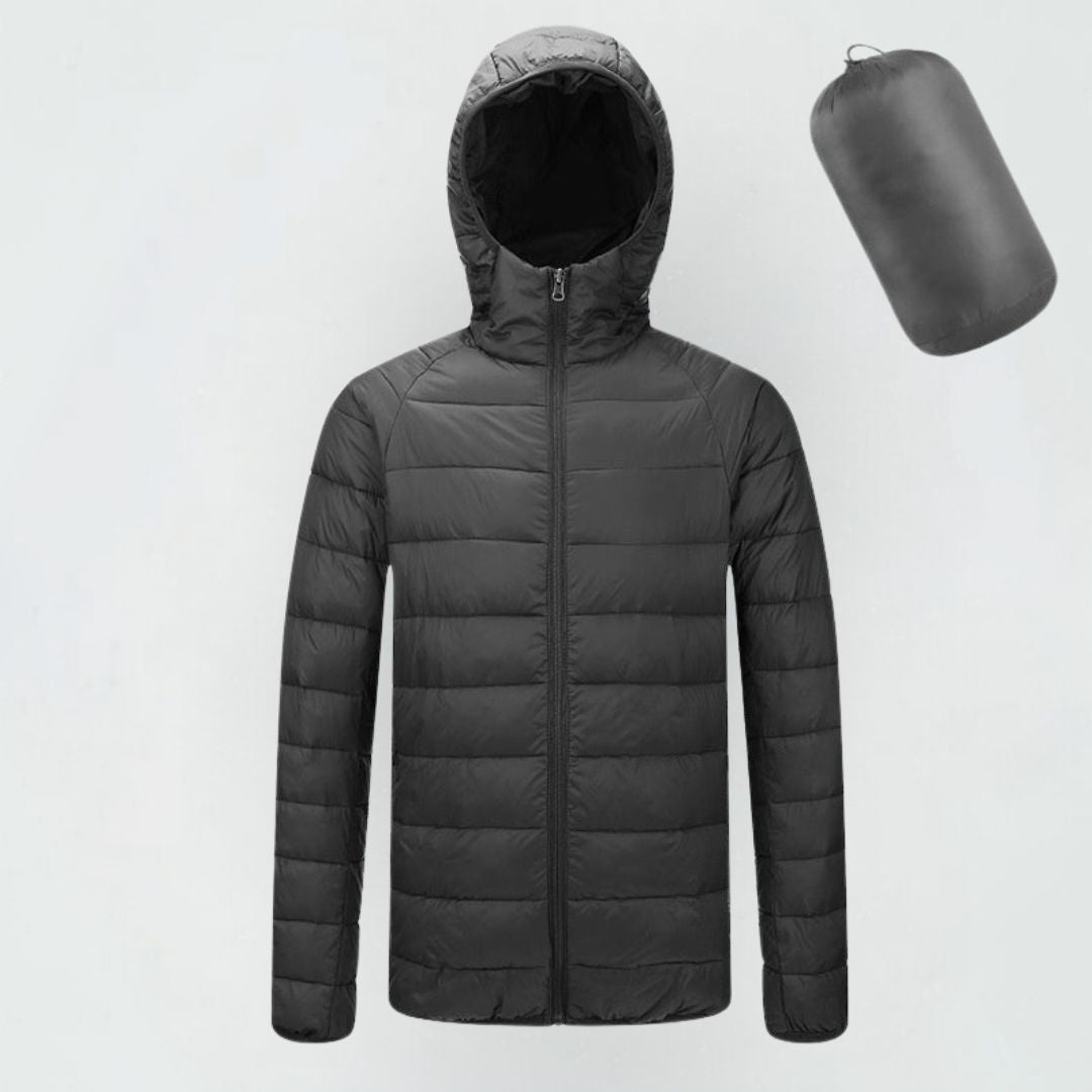 Trendige Herren-Tragbare Steppjacke mit Reißverschluss | Roy