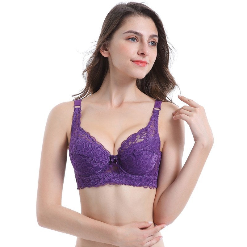 Eleganter Spitzen-BH in großen Größen – Leichtes und Bequemes Dessous für Damen