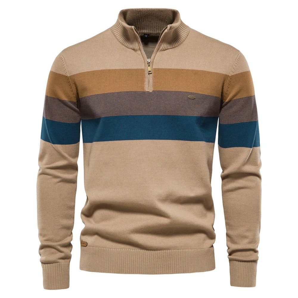 Vielseitiger Warmer Turtle Neck Pullover für Herren
