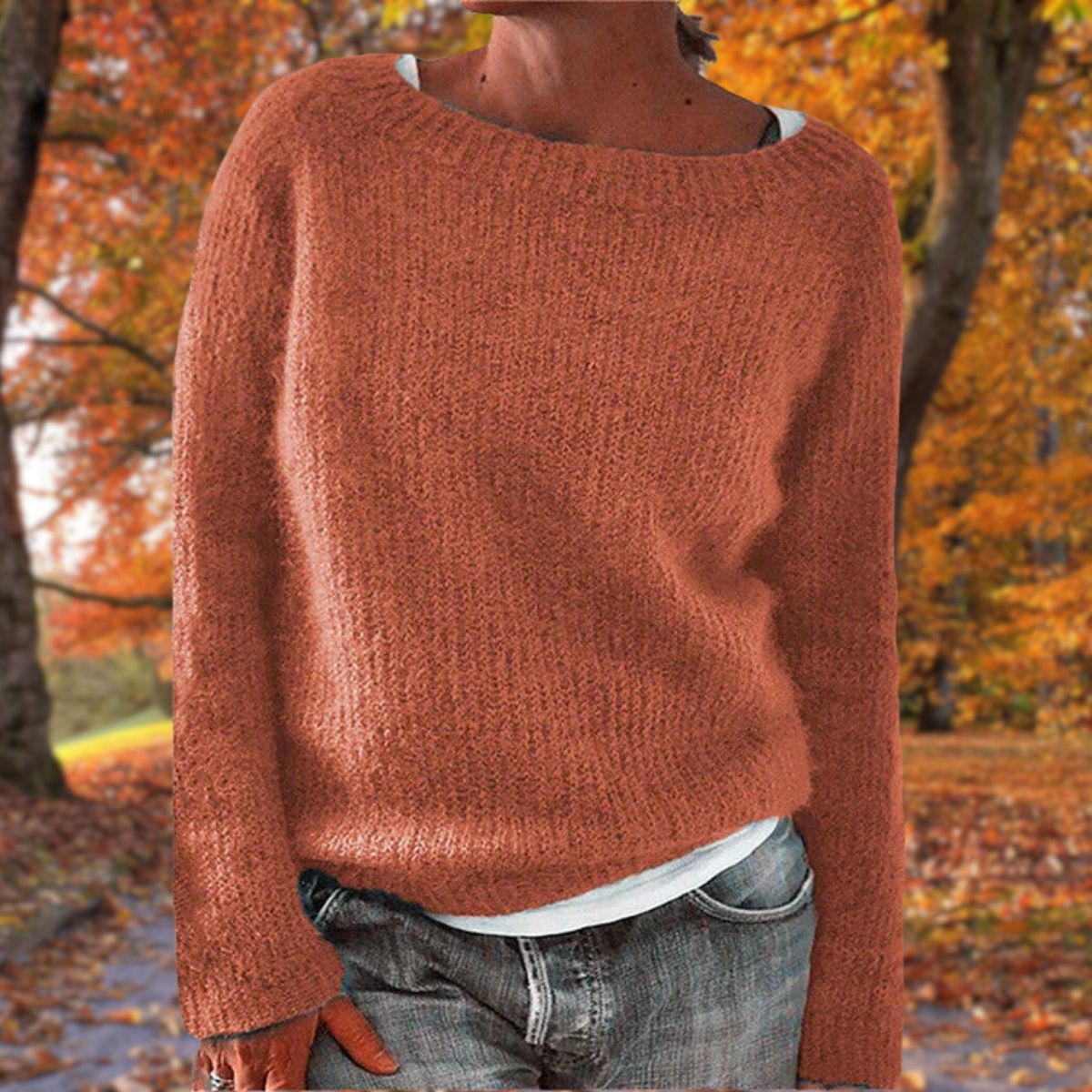 Klassischer Warmer Wollpullover für Damen – Zeitlos und Bequem | Yana