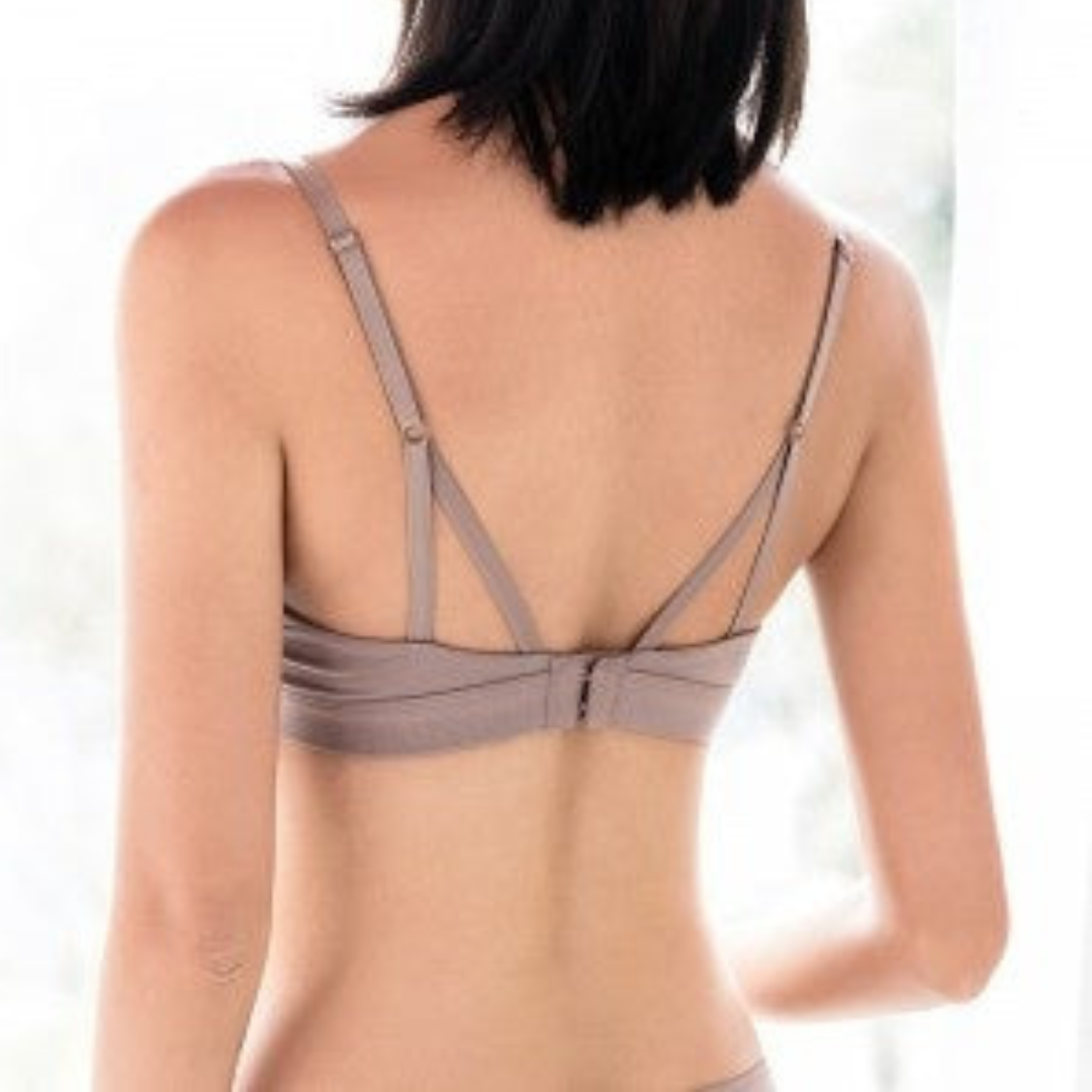 Eleganter Kabelloser Gepolsterter BH mit Verstellbaren Trägern – Bequeme und Feminine Unterwäsche für den Alltag