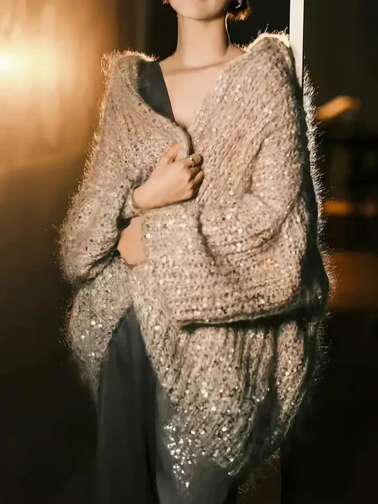 Stilvolle Cardigan mit offenem lockeren Design für Damen