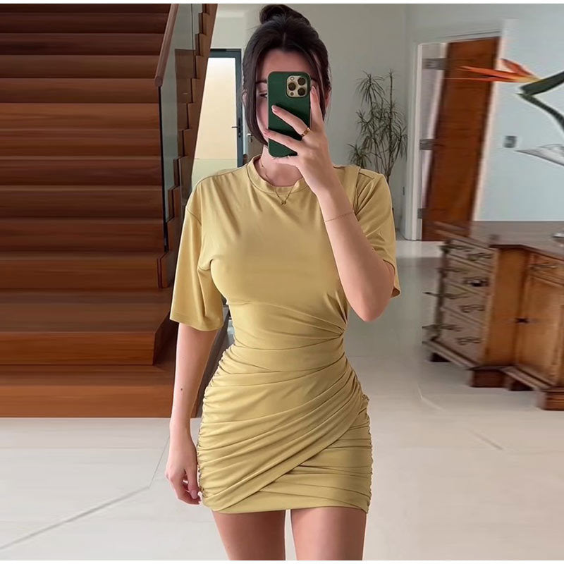Stilvolles Figurbetontes Mini-Kleid für Damen