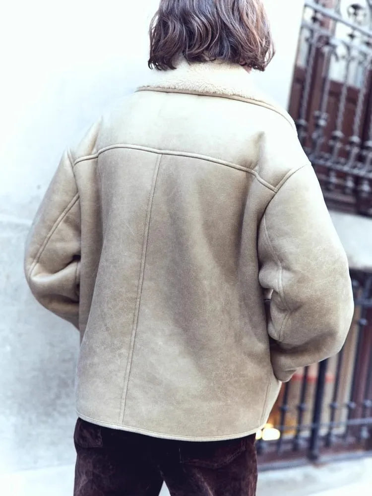 Wildlederjacke für Frauen