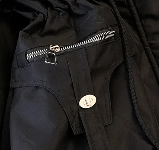 Elegante Winterjacke mit Innenfutter für Damen