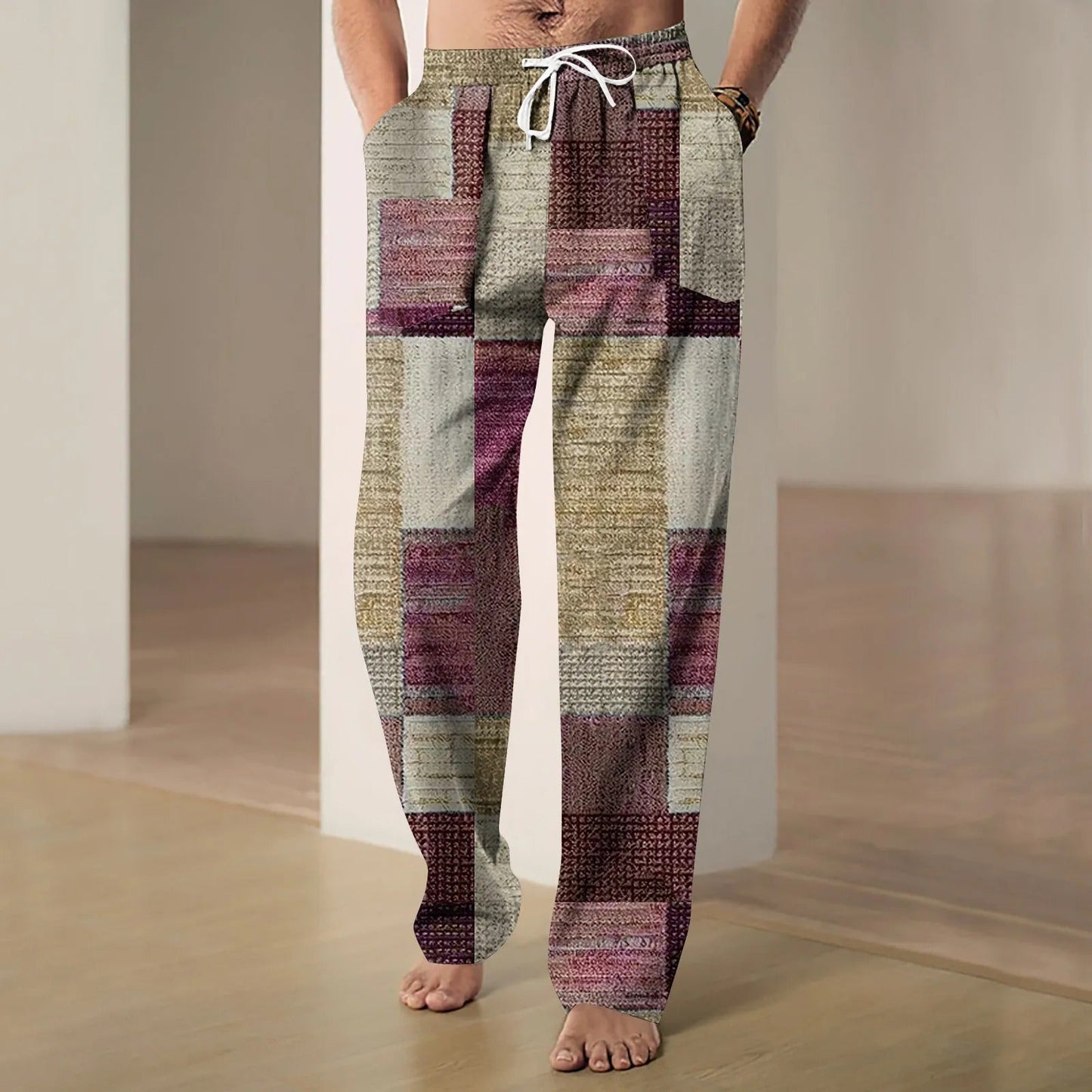 Baumwoll Leinen Hose für Herren – Luftige & stilvolle Sommerhose