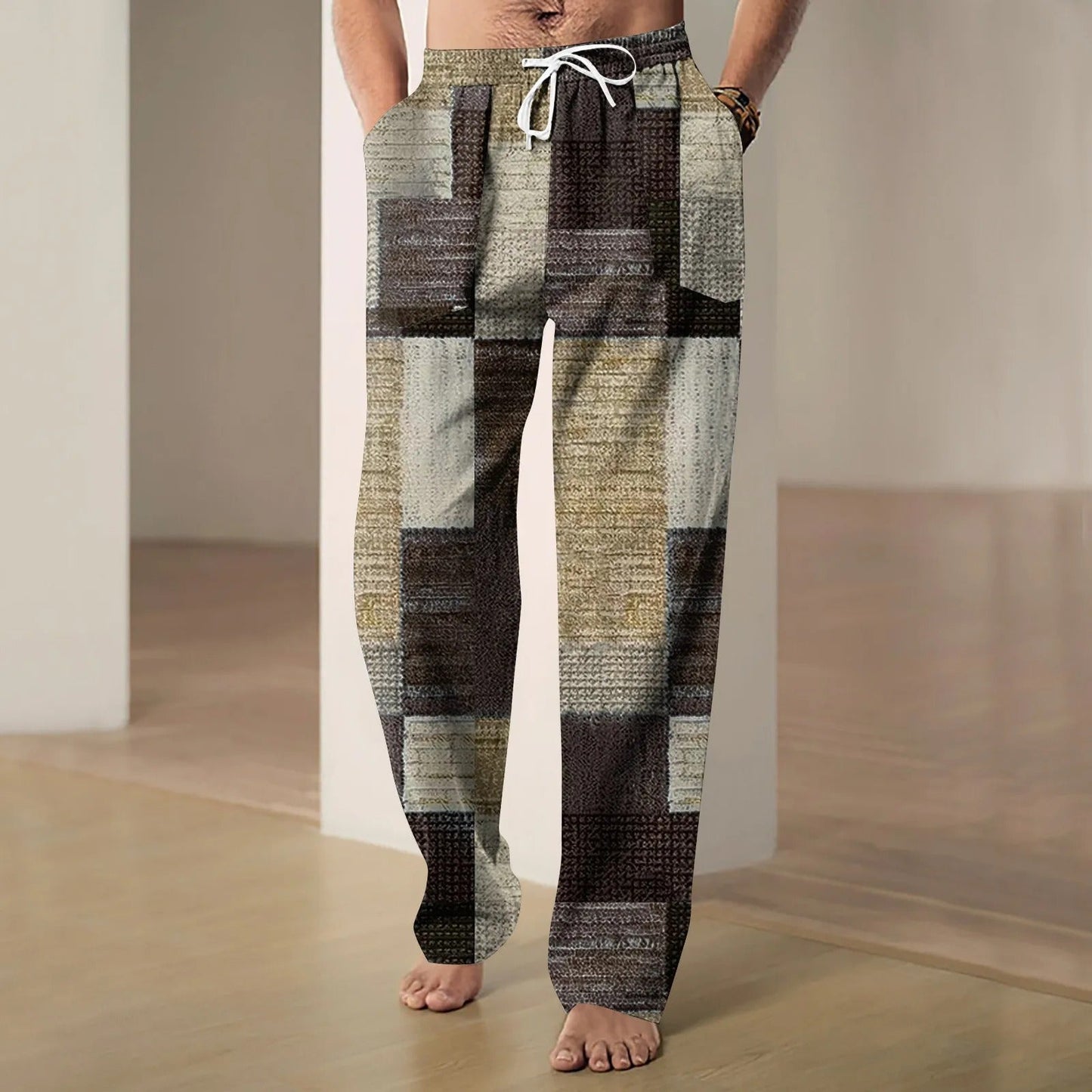 Baumwoll Leinen Hose für Herren – Luftige & stilvolle Sommerhose