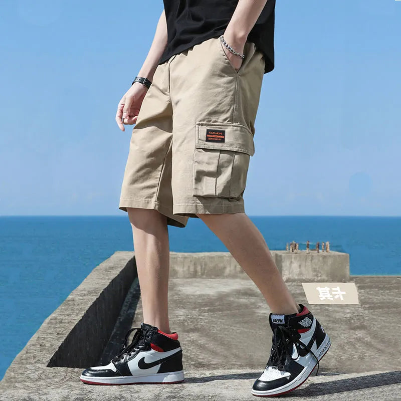 Bequeme Herren Cargo-Shorts – Atmungsaktiv mit mehreren Taschen