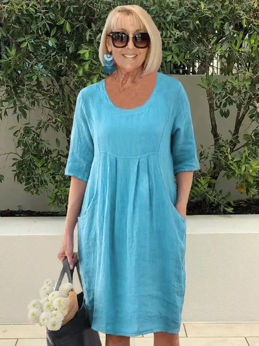 Locker und bequem Luftiges Sommerkleid für Damen - Leicht & stilvoll für warme Tage