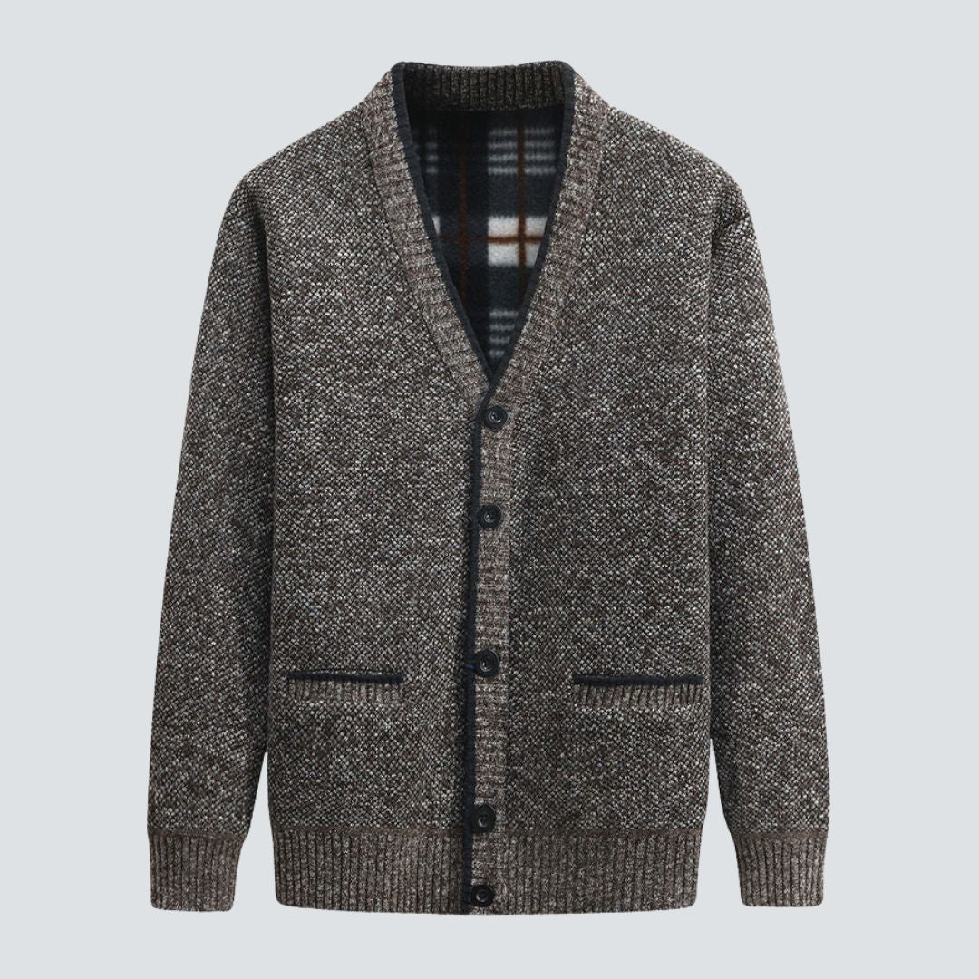 Oversized-Cardigan mit Knopfleiste für Herren | Luis