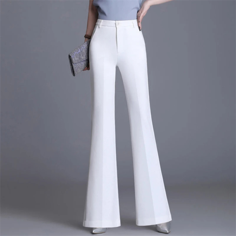 Elegante Schlaghose mit hoher Taille für Damen