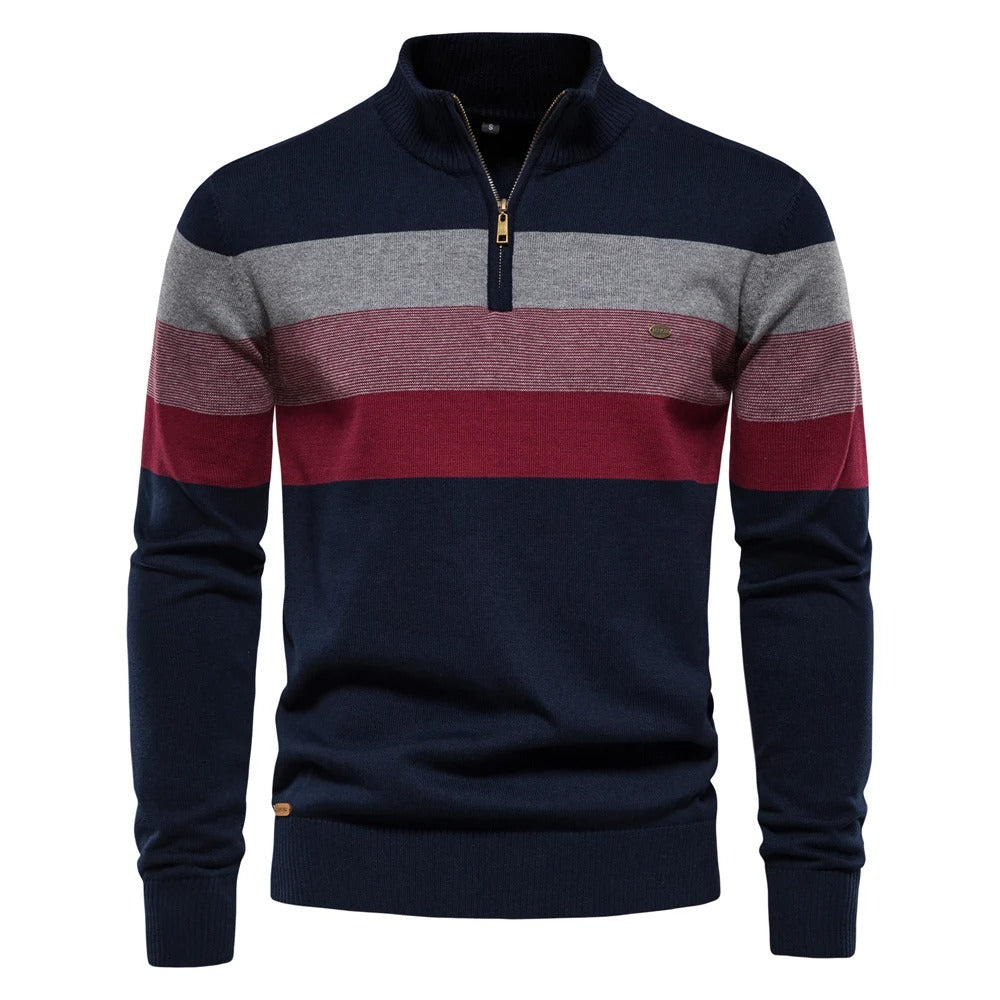 Vielseitiger Warmer Turtle Neck Pullover für Herren
