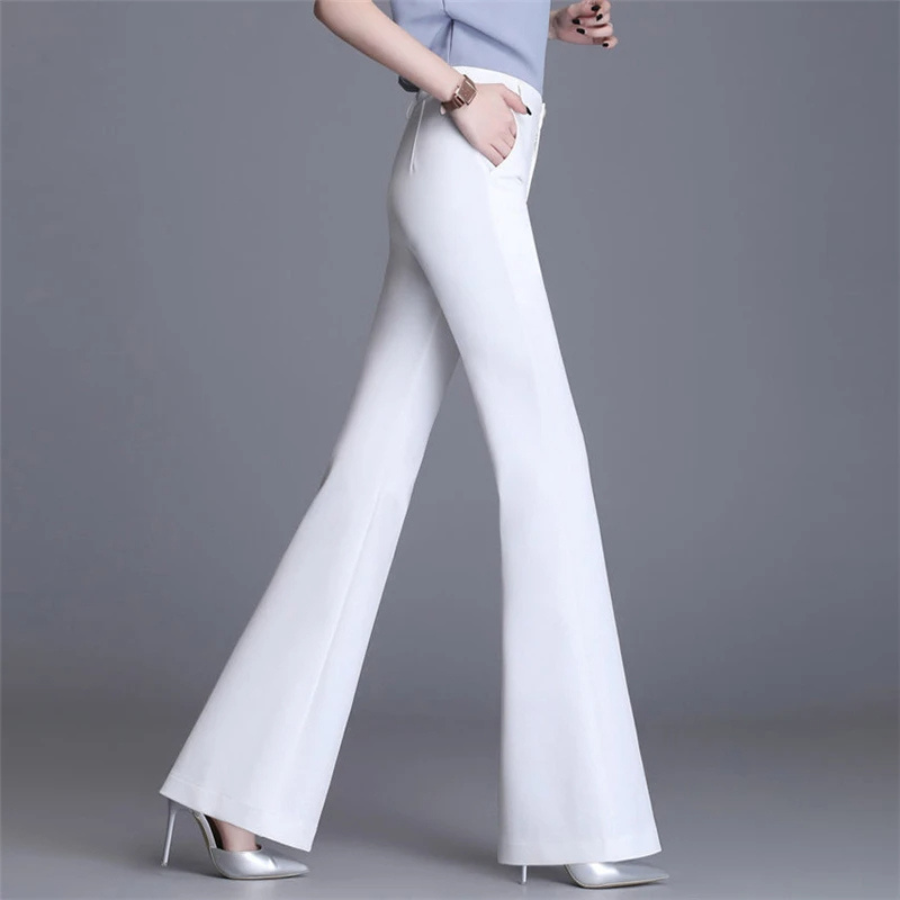 Elegante Schlaghose mit hoher Taille für Damen