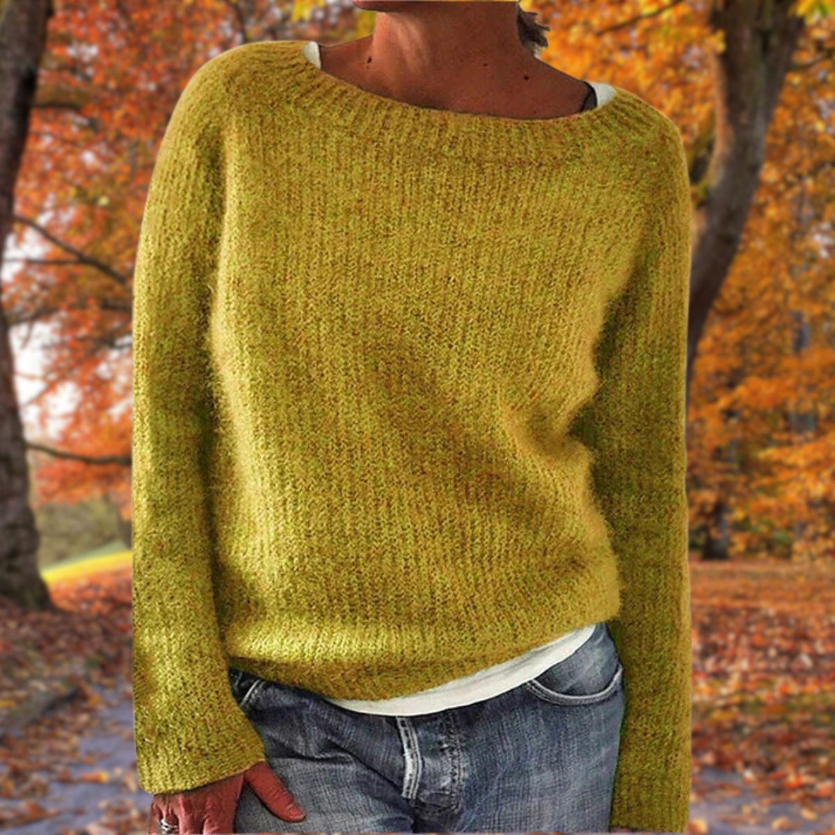 Klassischer Warmer Wollpullover für Damen – Zeitlos und Bequem | Yana