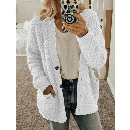 Lange Strickjacke für Damen