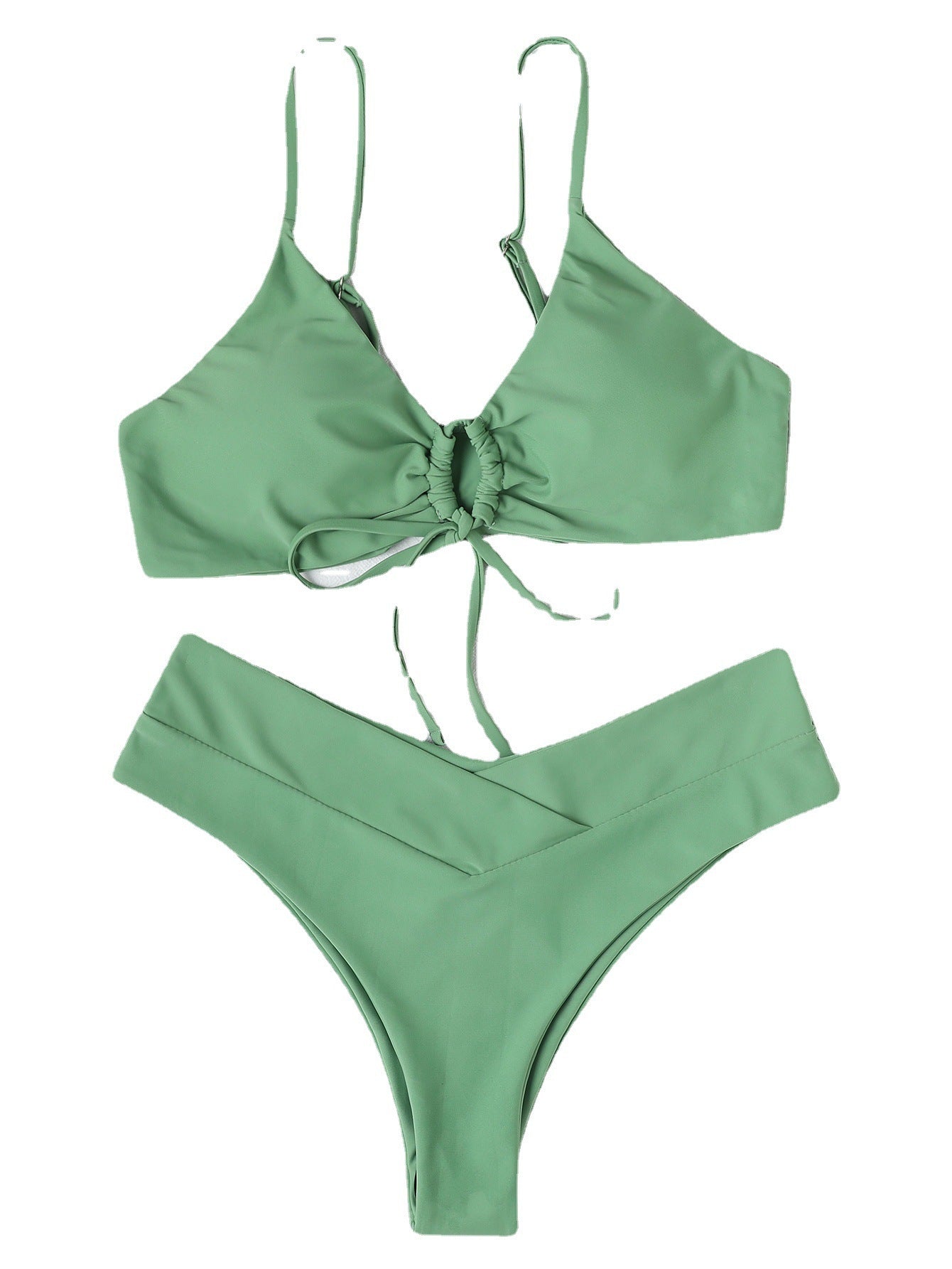 Zweiteiliges Bikini-BH- und Slip-Set – Bequemer und stilvoller Badeanzug für Damen