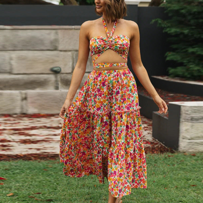 Elegantes Wickelkleid mit Print für Damen – Stilvoll & Modern