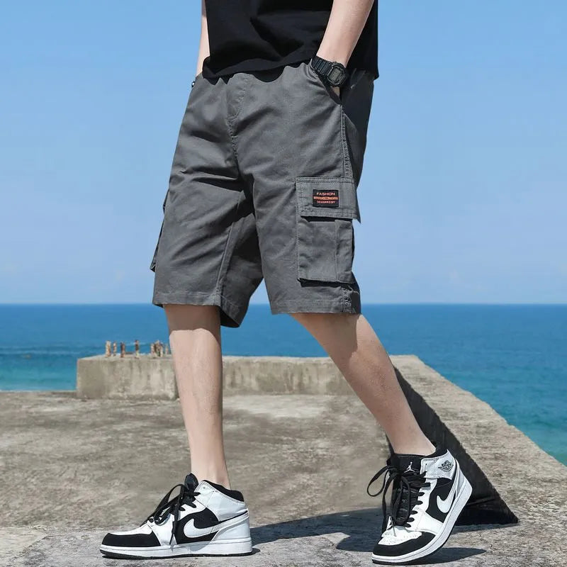 Bequeme Herren Cargo-Shorts – Atmungsaktiv mit mehreren Taschen
