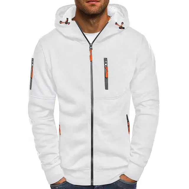 Winterjacke mit Kapuze und Kordelzug für Herren