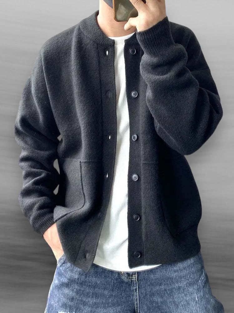 Lässiger Cardigan aus Baumwolle für Herren