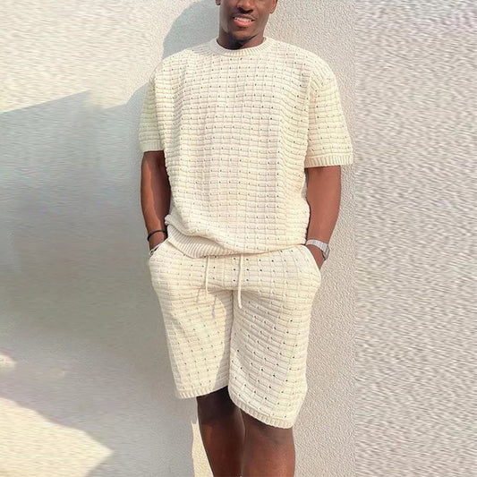 Lässiges Kurzarmhemd & Shorts Set für Herren
