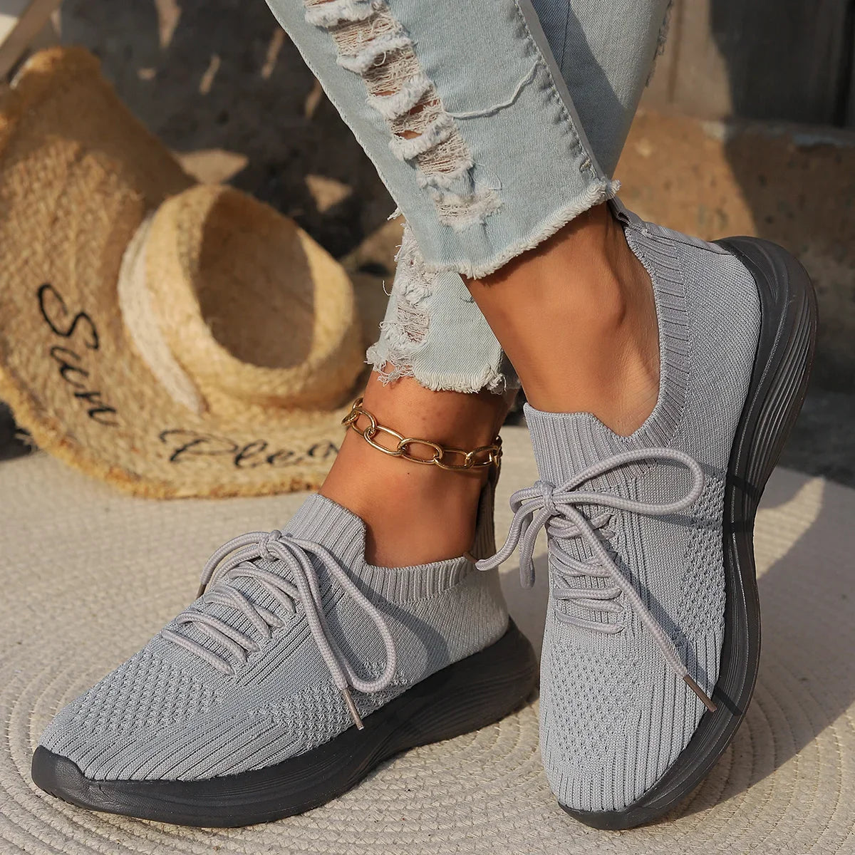 Komfortable Air-Soft-Sneakers für Damen