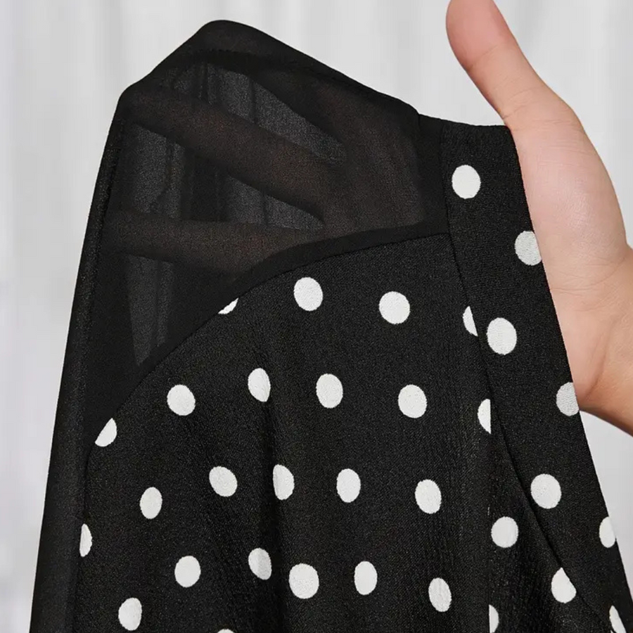 Vielseitiges Tupfenoberteil für Damen – Modischer Look für Jeden Tag