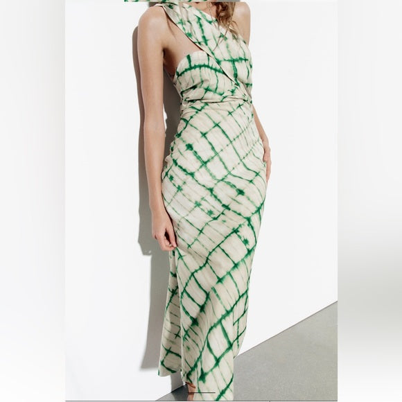 Elegantes One-Shoulder-Midikleid für Damen – Stilvoll & Modern