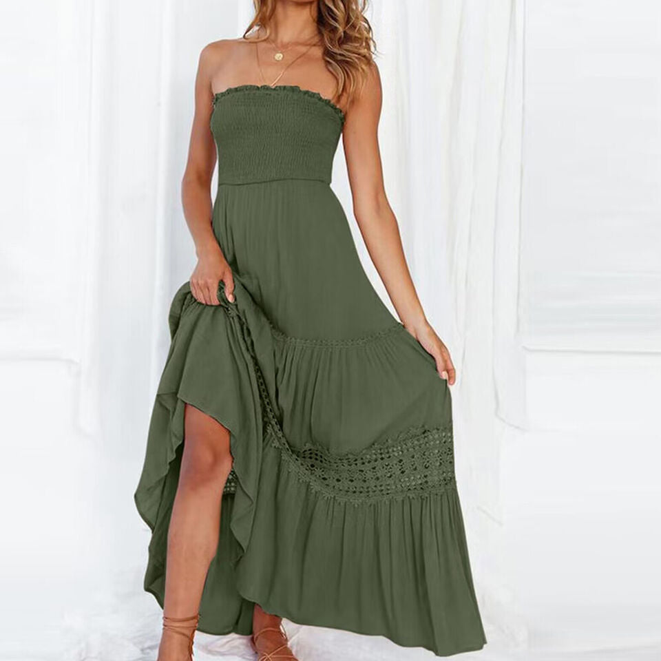 Elegantes langes Abendkleid im Röhrenstil für Damen