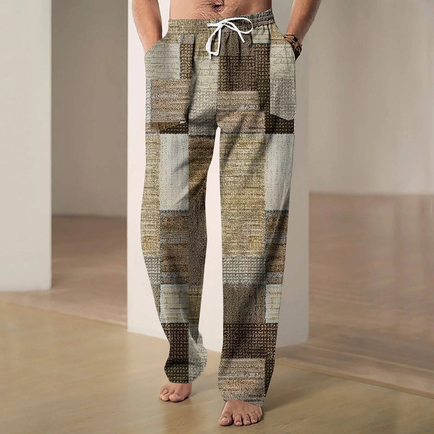 Baumwoll Leinen Hose für Herren – Luftige & stilvolle Sommerhose