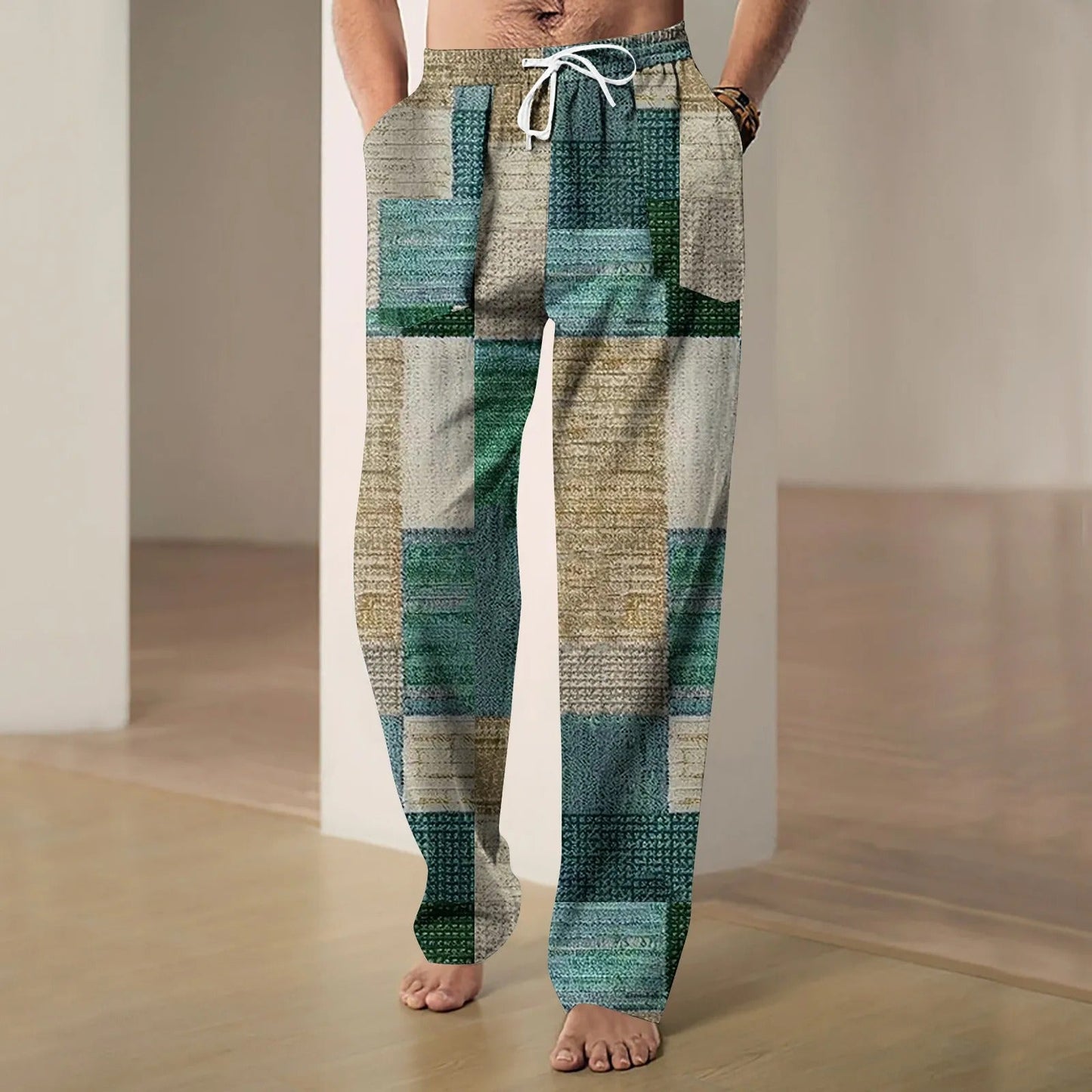Baumwoll Leinen Hose für Herren – Luftige & stilvolle Sommerhose